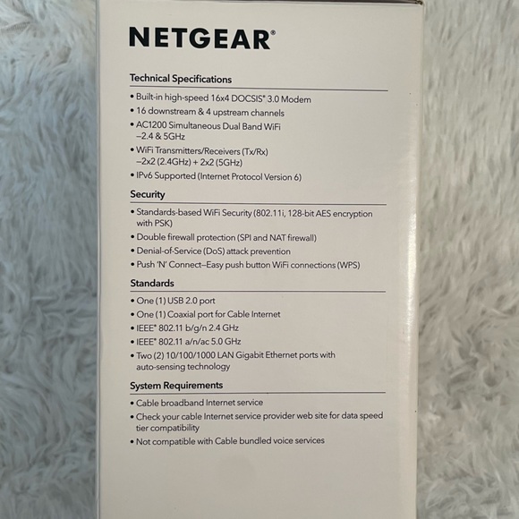 WiFi Cable Modem Router - Picture 2 of 5